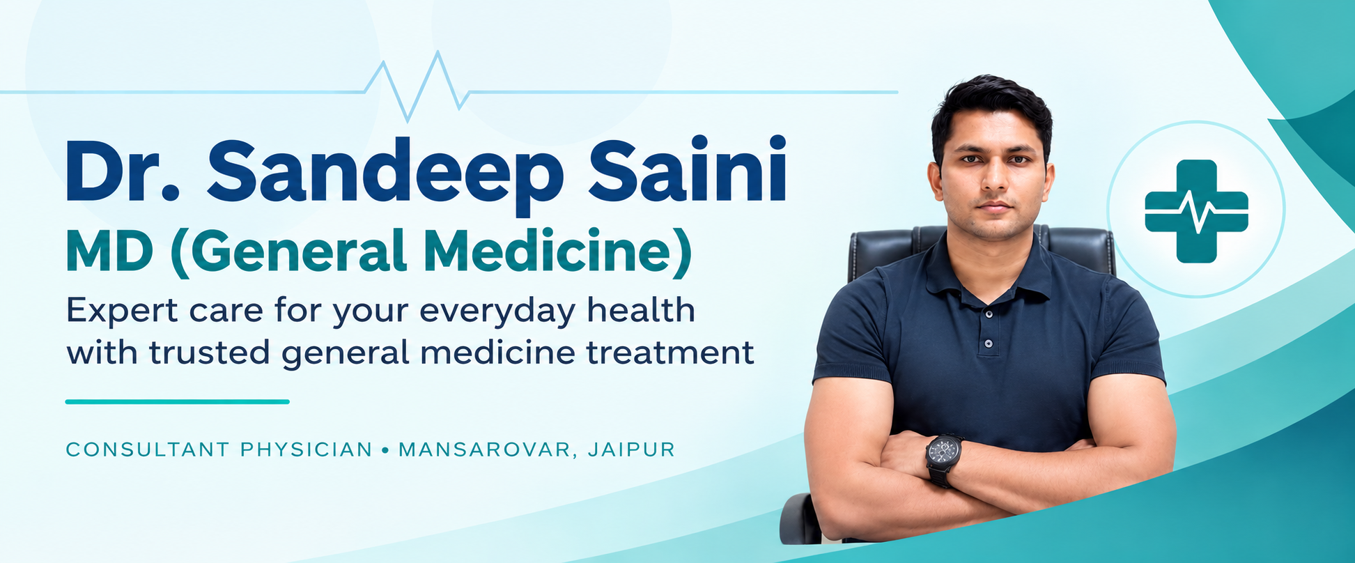 Dr. Sandeep Saini MD General Medicine - Expert Care for Your Everyday Health - Liberty Hospital Jaipur